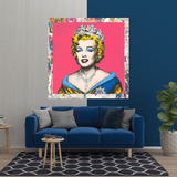 Die gekrönte Königin: Marilyn Poster für Vintage-Sammler