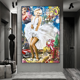 Let's Dance : Affiche Marilyn Monroe - Icône Inoubliable