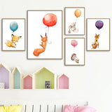 Animals Wall Poster - Kids Nursery Poster Collection