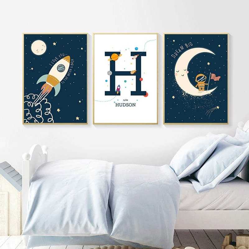 Cosmic Dreams: Personalized Space Explorer Poster Collection