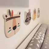 Animals Head Wall Stickers For Kids Rooms | Animals Wall Stickers | Gift for kids