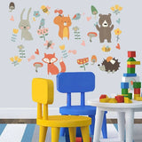 Forest Animal Wall Sticker for kids | Kids room wall sticker | Gift for kids