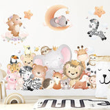 Animals Party Wall Sticker for Kids room | Gift for kids