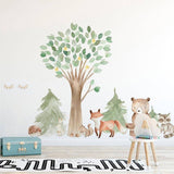 Woodland Animal Wall Sticker | Woodland Wall Stickers | Gifts for kids