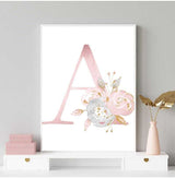 Bunny Trails: Personalized Baby Name on Wheels Poster Collection