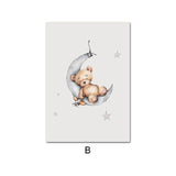 Whimsical Woodlands: Teddy Bear Poster Collection