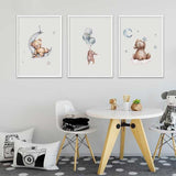 Whimsical Woodlands: Teddy Bear Poster Collection