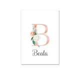Baby Personalized Name Poster: Customizable Wall Art