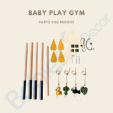 Activity Play Gym for Babies | Wooden Play Gym for Baby | Gifts for Babies