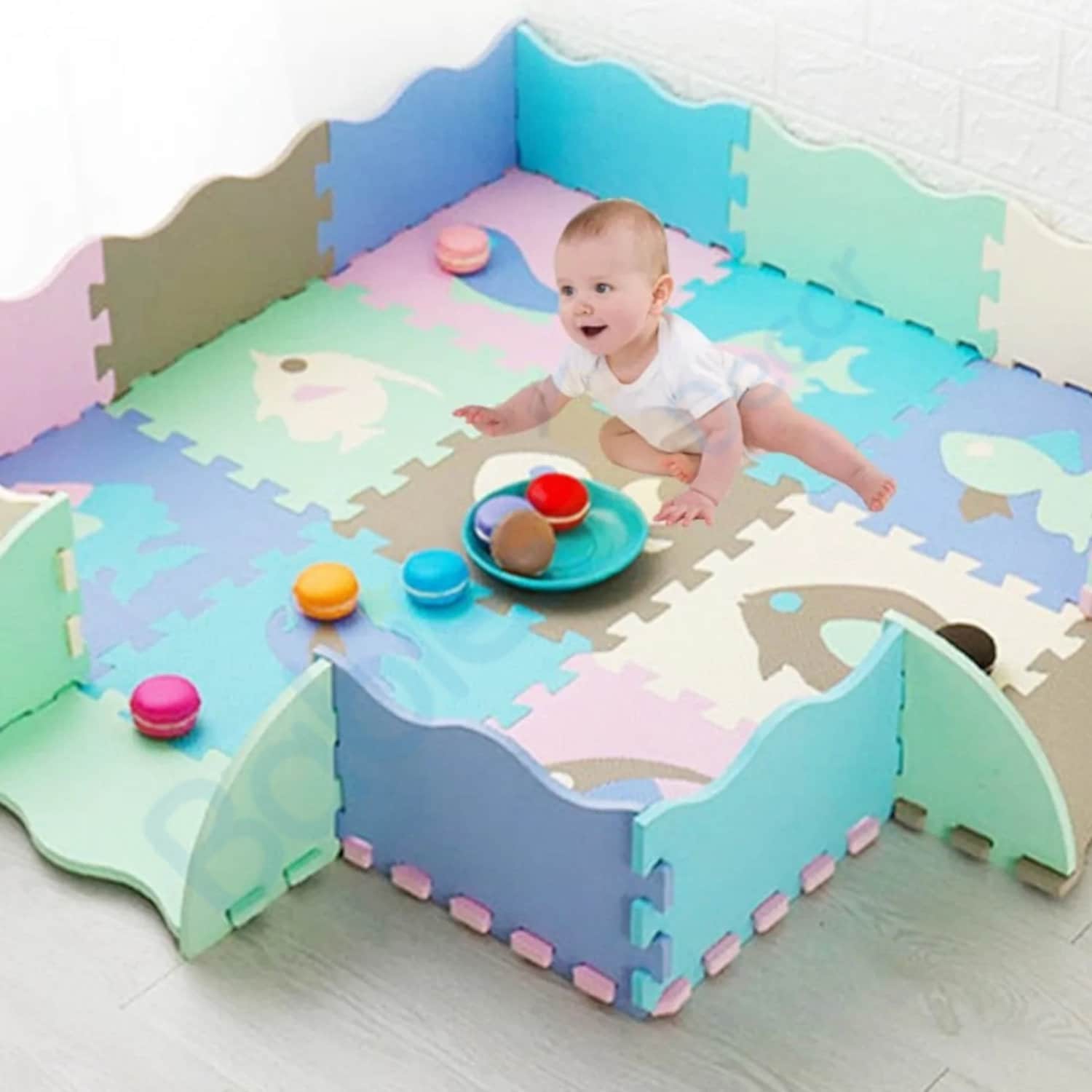 Foam Play Mat for Kids Nursery – Durable & Safe