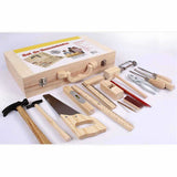 Kids Toolbox Set | Kids Woodworking Box | Wooden Play Set Gift