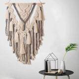 Woven Macrame Wall Hanging | Bohemian Tapestry for Wall | Living Room Wall Hanging Decor
