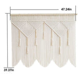 Woven Tapestry for Wall | Large Fiber Art Macrame for Wall | Living Room Wall Hanging Decor