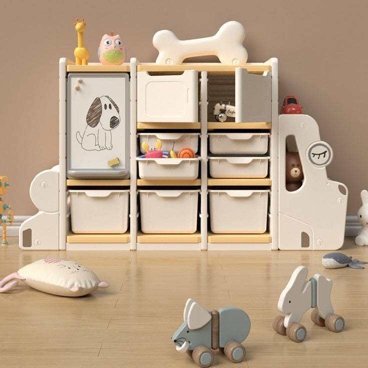 Kids Toy Storage Train: Organize Toys with Style