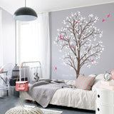 Spring Tree Wall Decal | Tree With Birds Wall Sticker