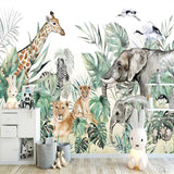 Jungle Friends Gathering Wallpaper