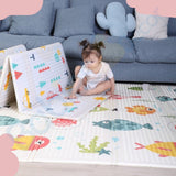 Kids Foldable Play Mat | Crawling Mat for Children | Baby Foldable Mat