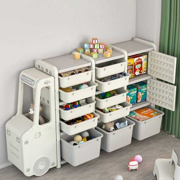 Kids Toy Storage Rack | Toys Storage Cabinet Large | Toy Organising Cabinet