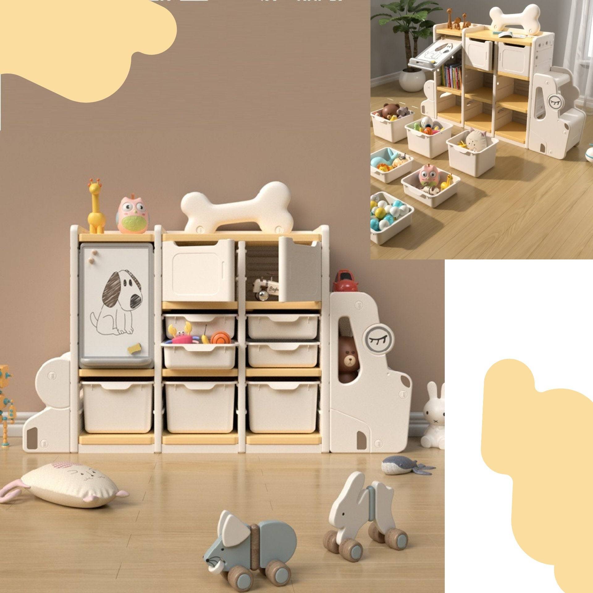 Kids Toy Storage | Kids room Storage Train | Kids Storage Rack