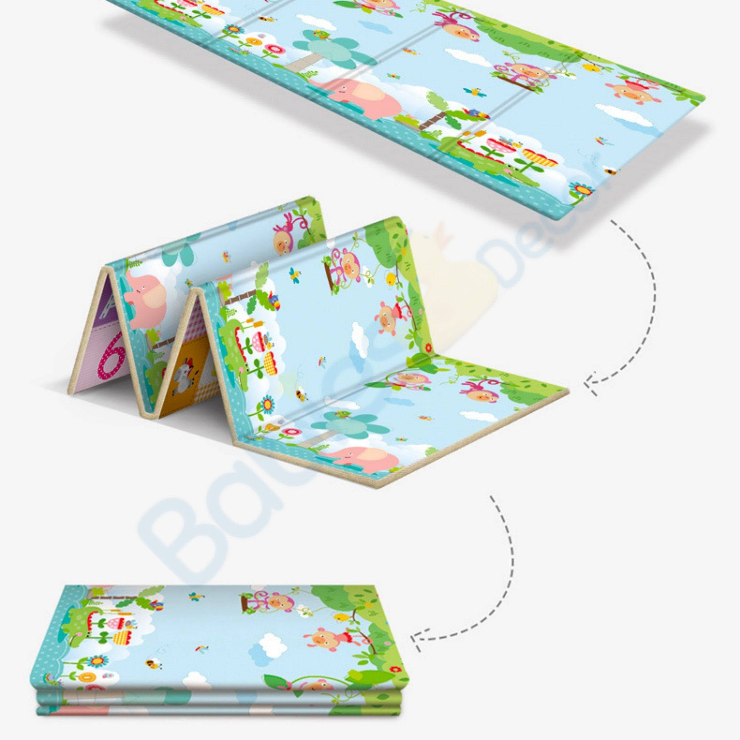 Foldable Baby Play Mat | Crawling Mat for Kids | Baby Folding Mat