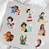 Disney Mixed Cartoon Stickers Pack | Famous Bundle Stickers | Waterproof Bundle Stickers