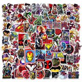 Disney Marvel The Avengers Stickers Classic Anime Laptop Luggage Skateboard Waterproof Superhero Sticker Kids Toys