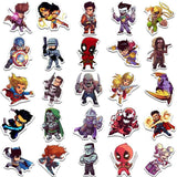 Mix Disney Marvel The Avengers Stickers Cartoon Superhero Laptop Guitar Luggage Skateboard Waterproof Sticker Kids Toys
