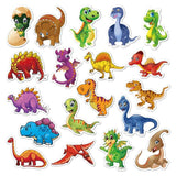 Dinosaur Stickers Pack | Famous Bundle Stickers | Waterproof Bundle Stickers
