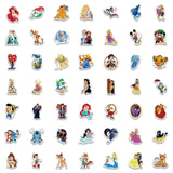 Disney Mix Cartoon Micky Princess Stickers Pack | Famous Bundle Stickers | Waterproof Bundle Stickers