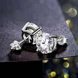 Moissanite Diamond Stud Earrings - Exquisite and Timeless