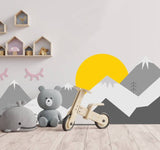 Kinderzimmer-Bergtapete – Verwandeln Sie den Raum Ihres Kindes