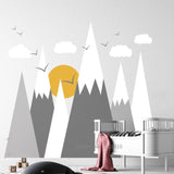 Papier peint montagne pour chambre d'enfant : ornez l'espace de votre enfant