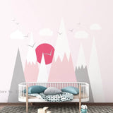Papier peint montagne pour chambre d'enfant : ornez l'espace de votre enfant