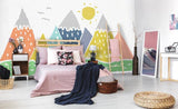 Kids Room Mountain Wallpaper - Space with scenic beauty